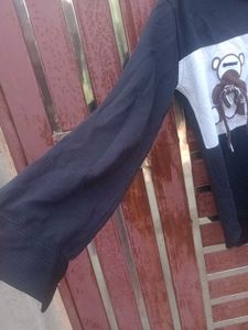 Cute Bear Patch Jacket