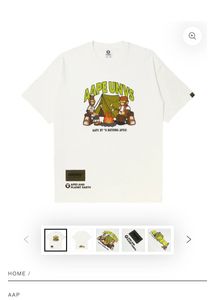 AAPE Graphic Tee bathing ape