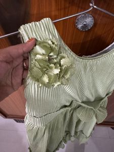 Long Frill Frock