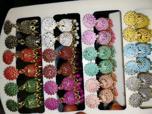 12 Colourful Jhumkas At A Low Price. 😍