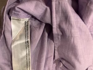 Mango Lavender Puff Sleeves Solid Crop Top