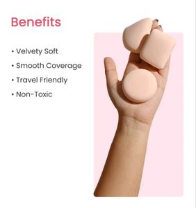 Earth Rhythm Make Up Puff- Circle