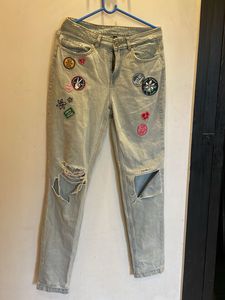 Ripped & Patched Jeans