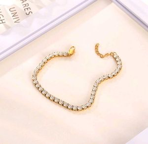 Sparkling cz Bracelet anti tarnish