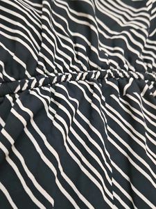 H&amp;M Striped Black &amp; White Dress