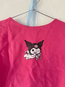 Burger Bae Pink Kuromi Top