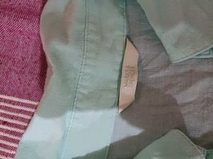 Light Blue Half Sleeve Cotton Shirt