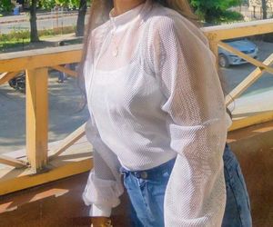 White Mesh Top(negotiable)