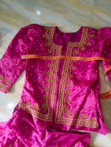 Rajputanni Handwork Pink  Lehenga Choli