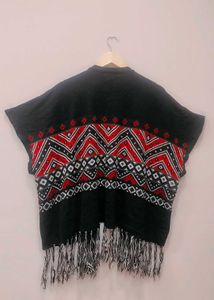 BLACK SHRUG