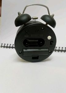 Analogue Aesthetic Alarm Clock With Light