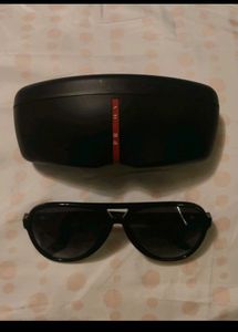 Prada Linea Rossa Polarized Avaiators Sunglasses