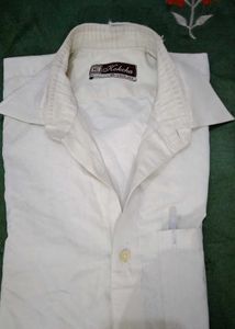 Cream Shirt for men