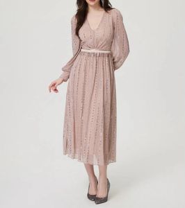 Elegant Sheer Maxi Dress