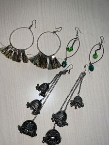 Combo Of 3 Beautiful Earrings ❤️