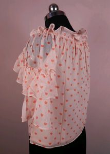 Peach Offshoulder