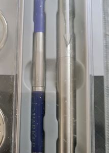 Parker Vector Steel Roller Ball Pen &amp; Keychain