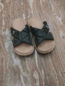 Black Casual Slippers