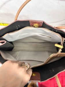 Brown Leather Tote Bag