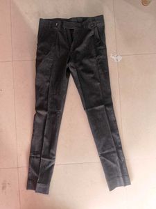Black formal pent denim