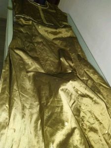 Vintage Gold Sleeveless Dress