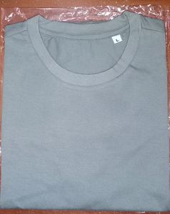 💥New Men's Premium Solid Cotton Grey T-shirt