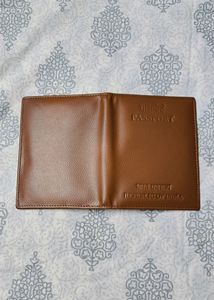 Tata International Brown Leather Wallet
