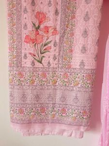 Pink Floral Suit Set