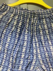 Beautiful Work Cotton Kurta Pant Set