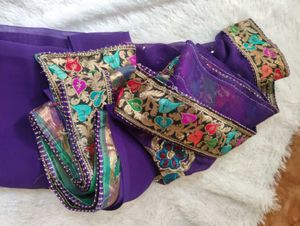 BEAUTIFUL PATLI SAREE 💜