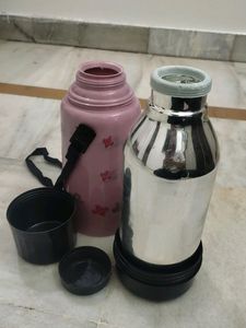Pink Thermos (Never Used)