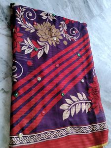Beautiful Saari With Blouse