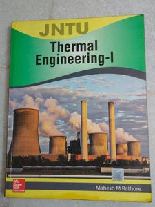 JNTU Thermal Engineering Volume 1 By Mahesh M Rathore Mc Graw Hill Education