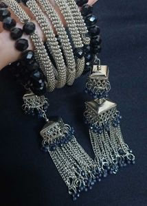 oxidised Tassel Bracelet