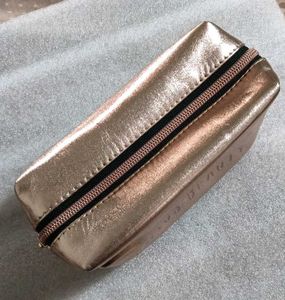 Rose Gold Cosmetics Bag