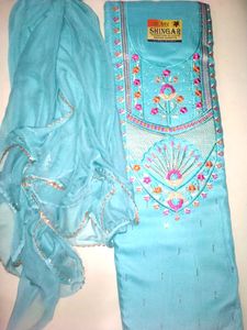Beautiful Blue Colour Suit