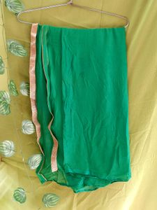 Heavy Party Wear Green Suit.