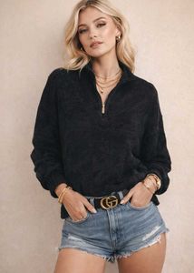 🎀Original Basic Black Pullover Sweater