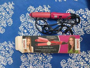 Nova Hair Straightener And Curler