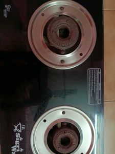 3 Burners Glass Top Stove