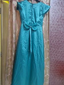 Elegant Blue Ethnic Gown