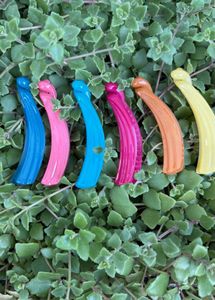 Colorful Banana Hair Clips