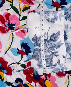 New Floral Print Knee Length Dress