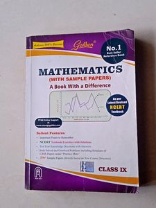 Golden Book Maths, 9 Th Std