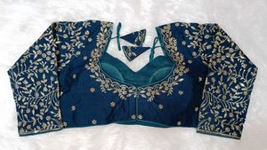 Embroidered Full Sleeves Blouse