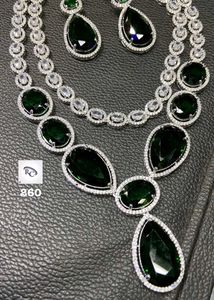 Emerald Green Jewelry Set