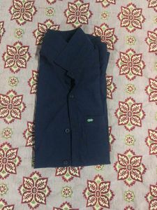 Navy Button-Down Shirt