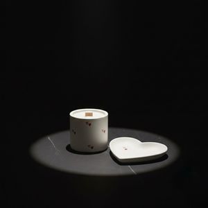 Handmade Concrete Candle &amp; Tray Set | Aesthetic Gi