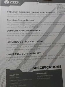 ZOOOK Panther Headphone with Mic