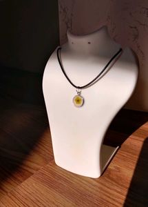 Pressed Flower Necklace